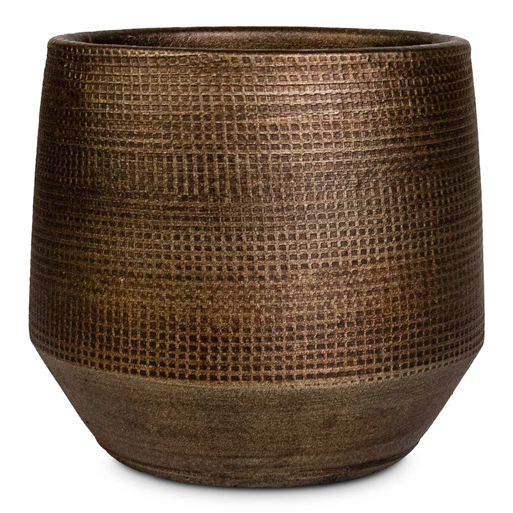 Norell Pot Chestnut - 15x13cm