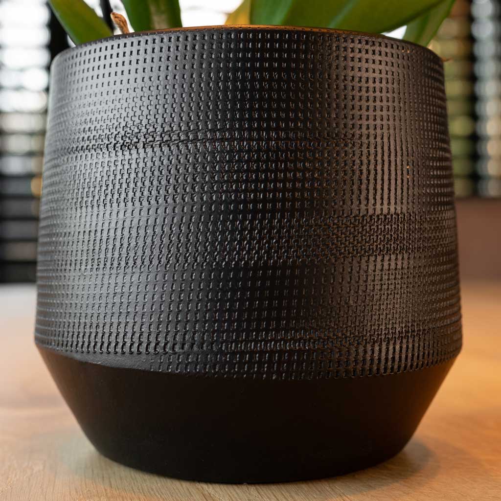Norell Plant Pot - Black