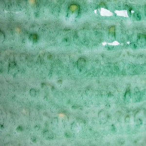 Ocean Glaze Plant Pot - Emerald Glaze