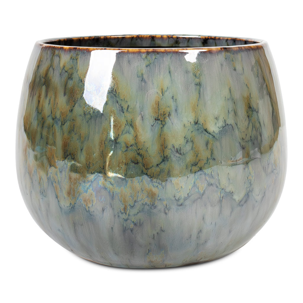 Odile Plant Pot Dusk Blue - 19x14cm