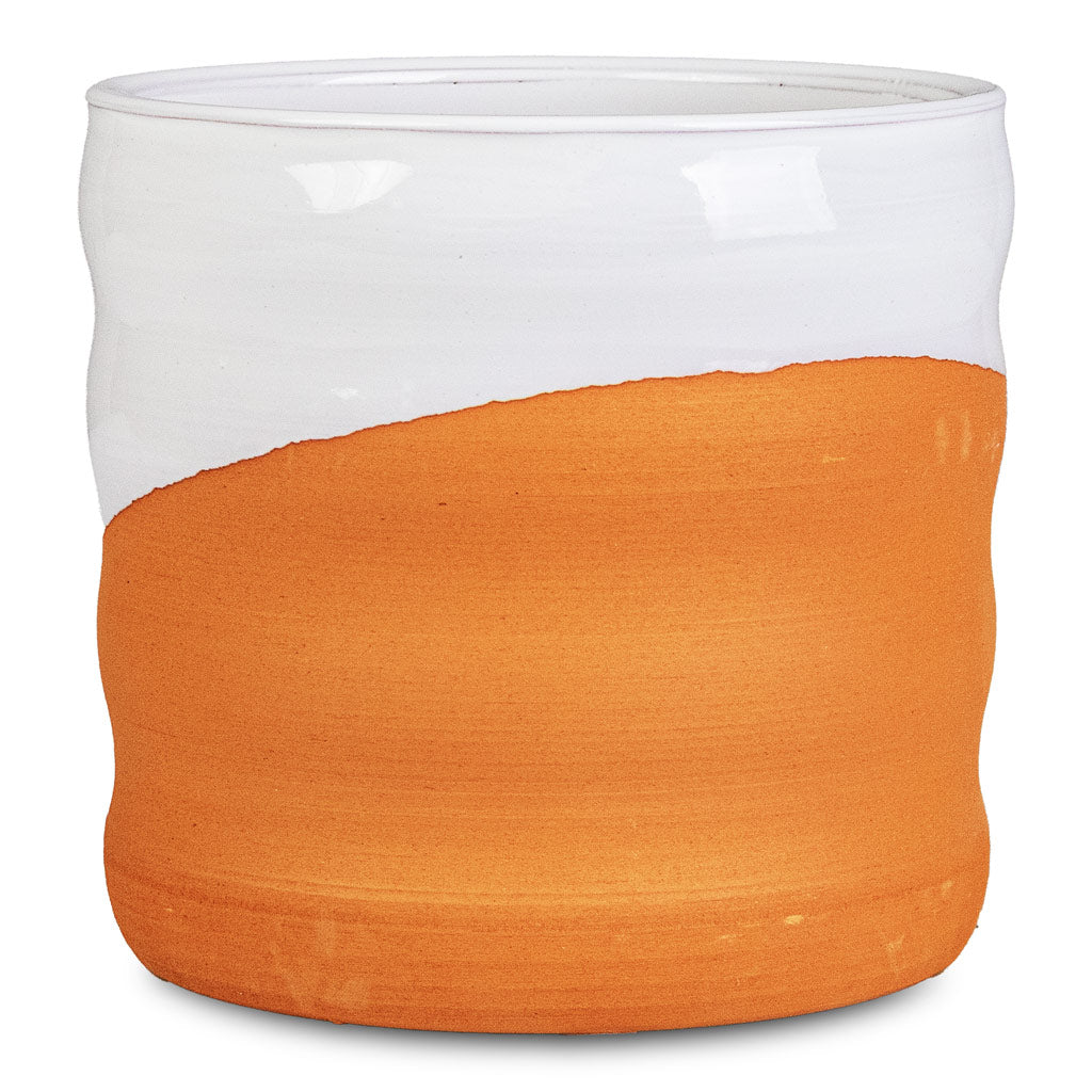 Odin Pot White Terracotta - 12x12cm