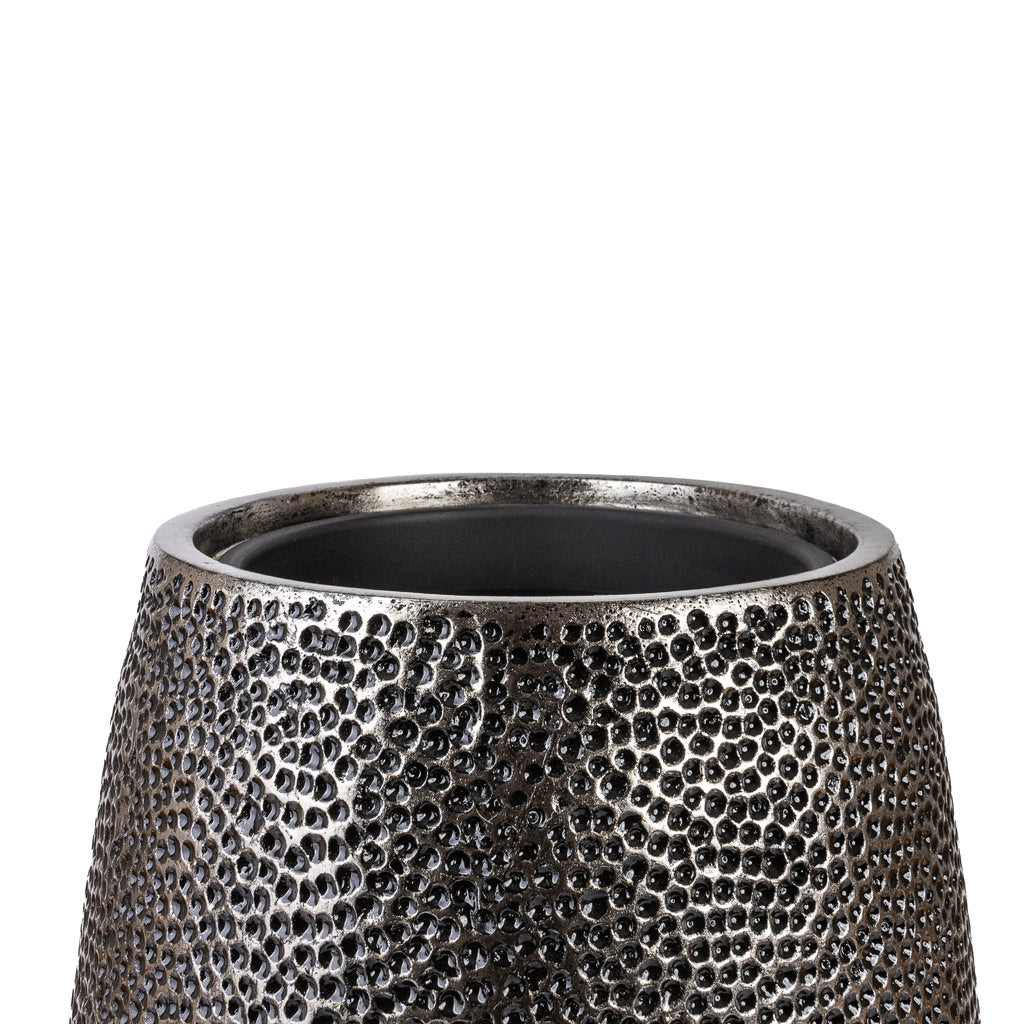 Opus Hit Darcy Planter - Silver - Opening
