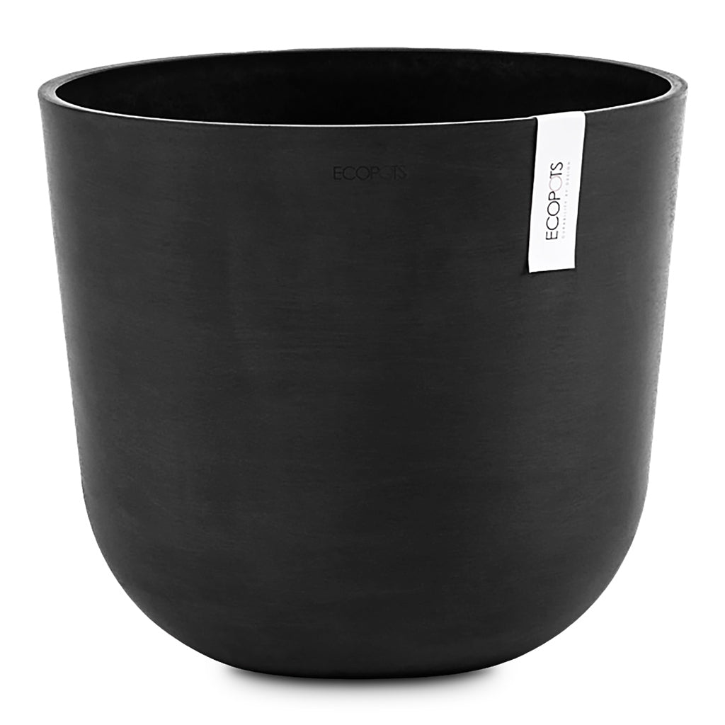 Oslo Cylinder Planter Slate 35x31cm