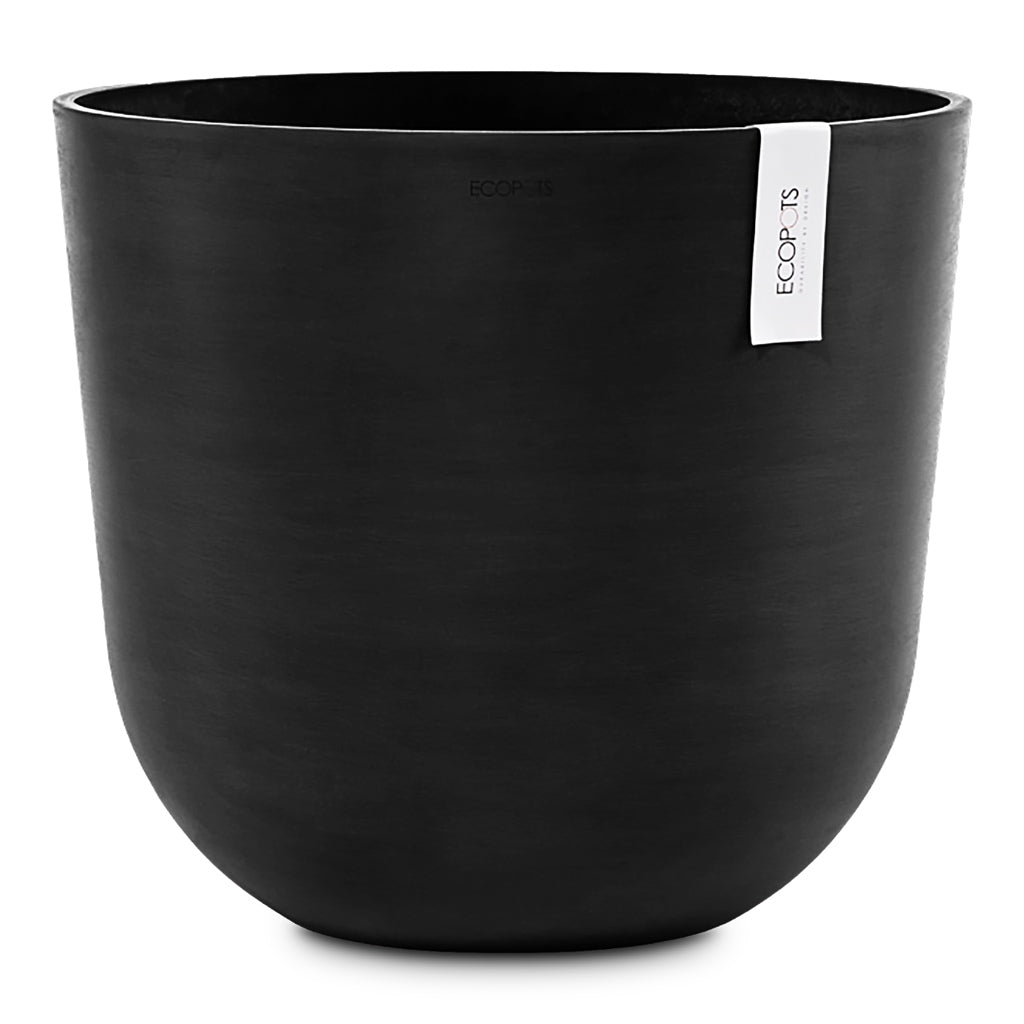 Oslo Cylinder Planter Slate 45x39cm