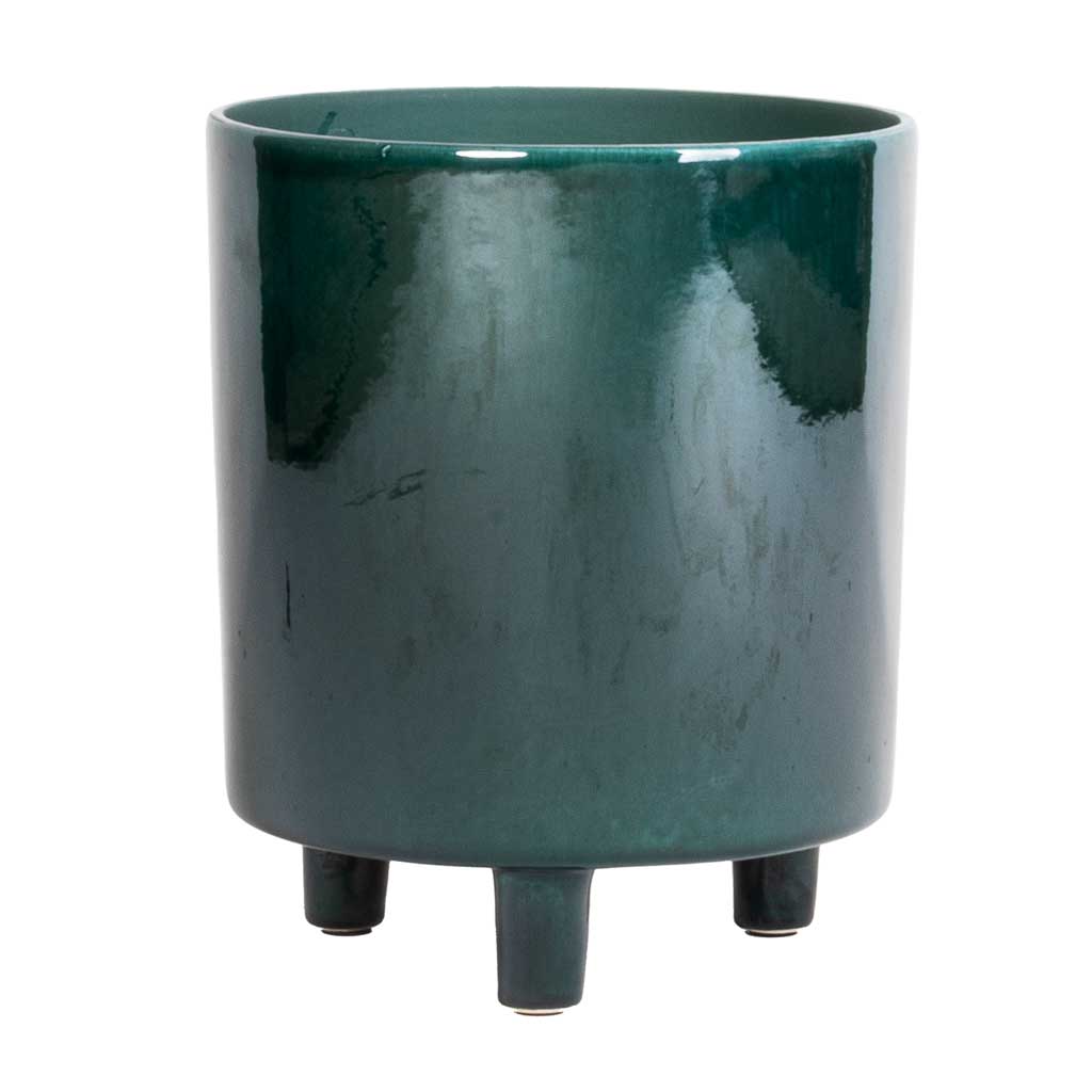 Pisa Plant Pot - Emerald - 20 x 24cm