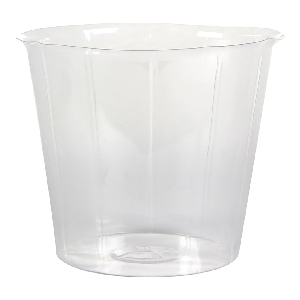 Plant Pot Inlay Liner Clear - 6x5cm