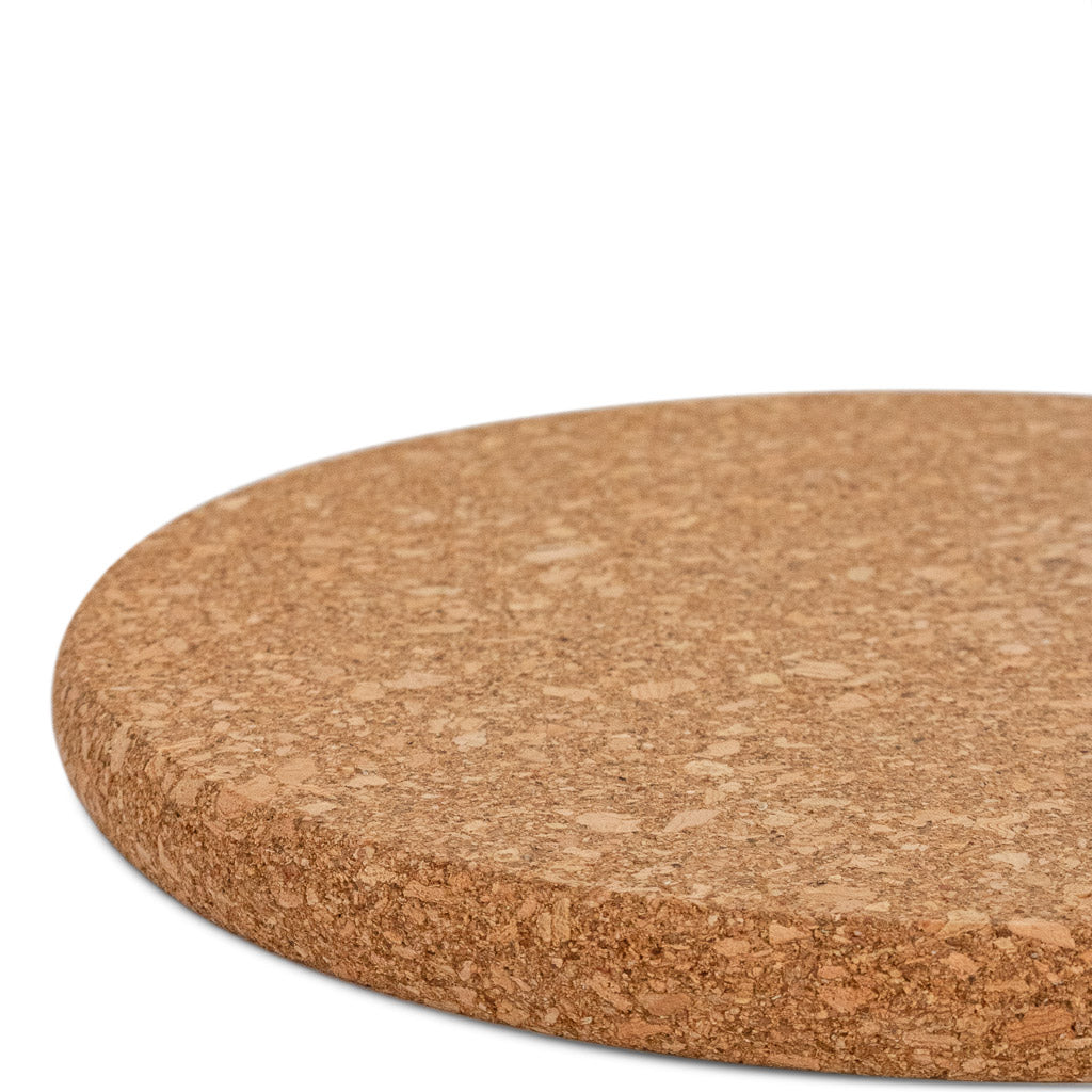 Cork Plant Pot Coaster Surface