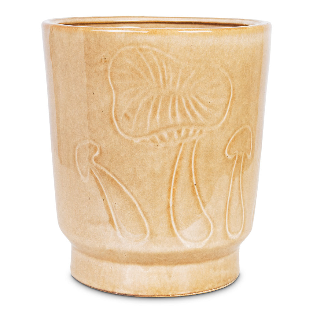 Porchini Glaze Pot Toasted Caramel 18x20cm plant pot