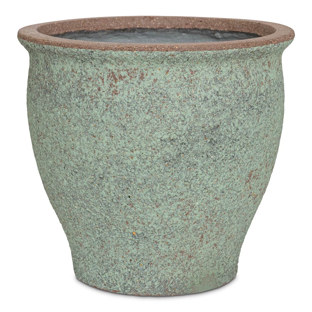 Poseidon Mediterranean Planter Rustic Green 52x47cm