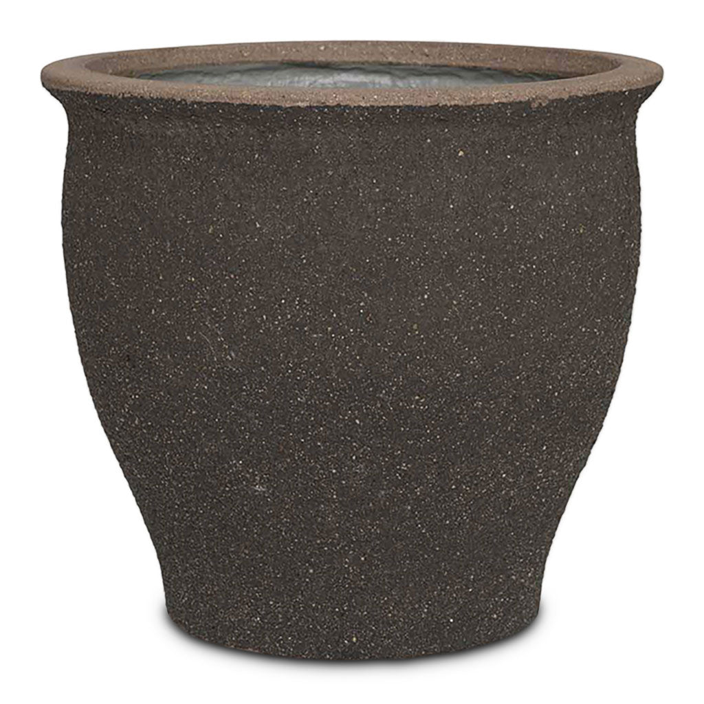 Poseidon Mediterranean Planter Umber Brown 42x38cm