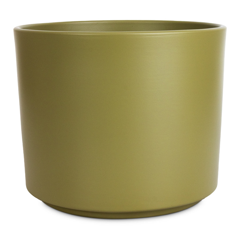 Prague Plant Pot - Olive - Medium
