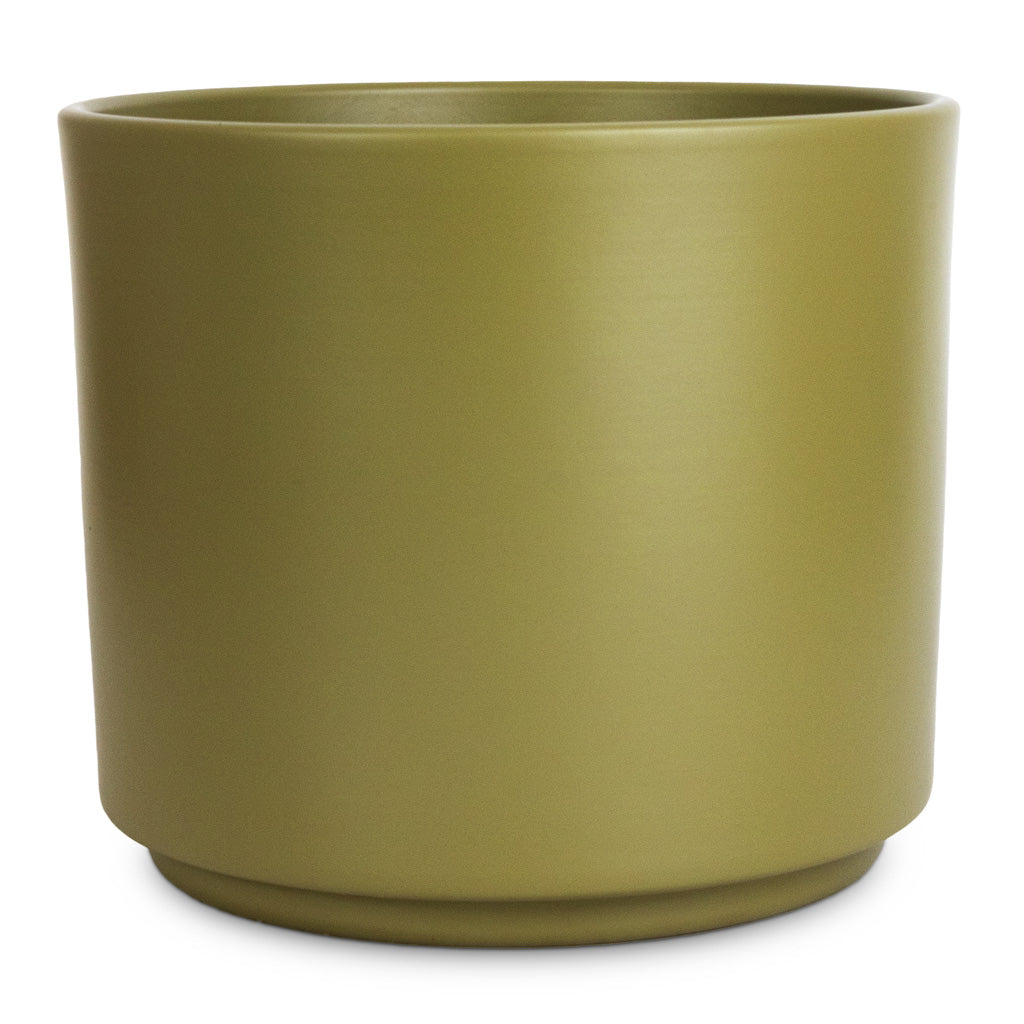 Prague Plant Pot - Olive - Large
