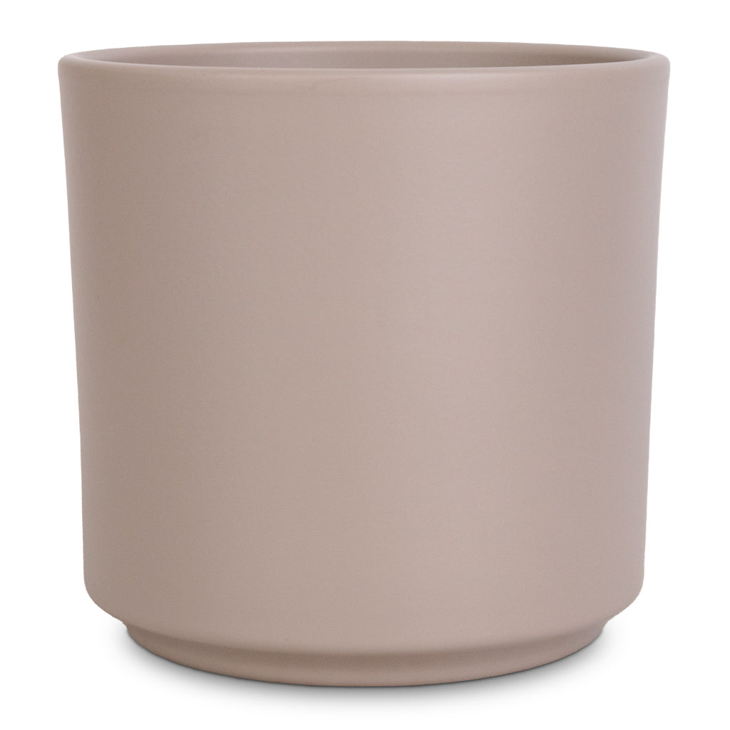 Prague Plant Pot - Taupe - 13 x 13cm