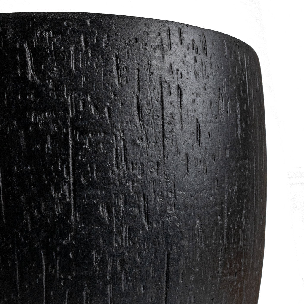 Raindrop Egg Planter Anthracite - Medium