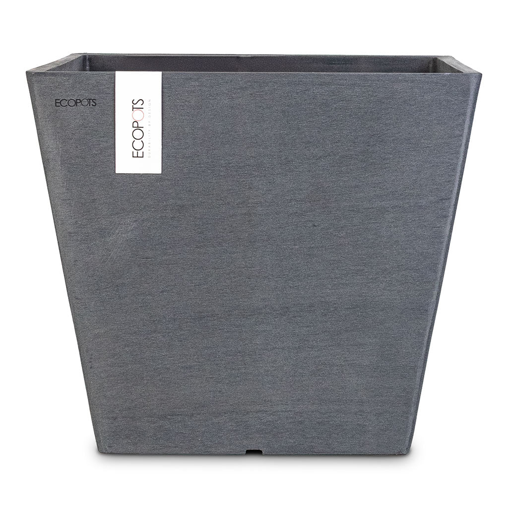 Rotterdam Cube Planter Grey 30x30x26cm 