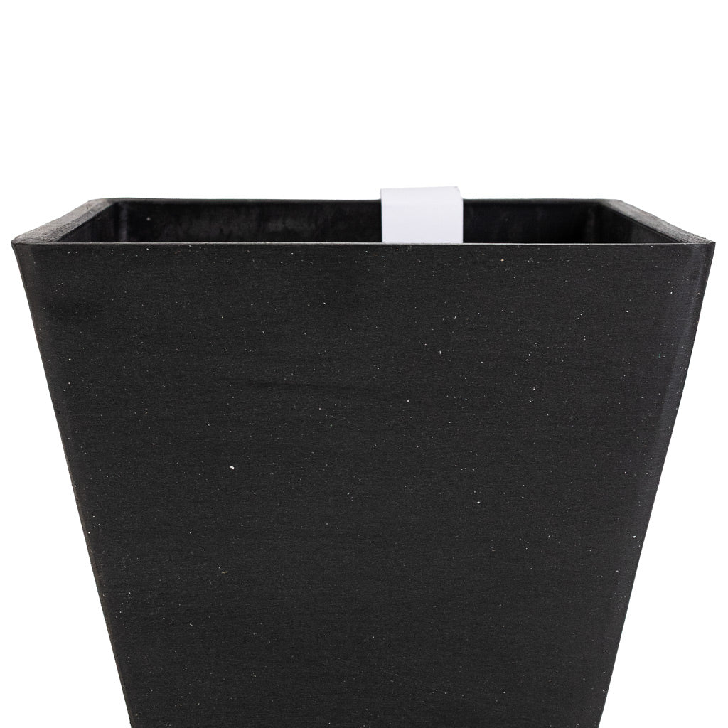 Rotterdam Planter Slate 20x20x18cm Close Up 