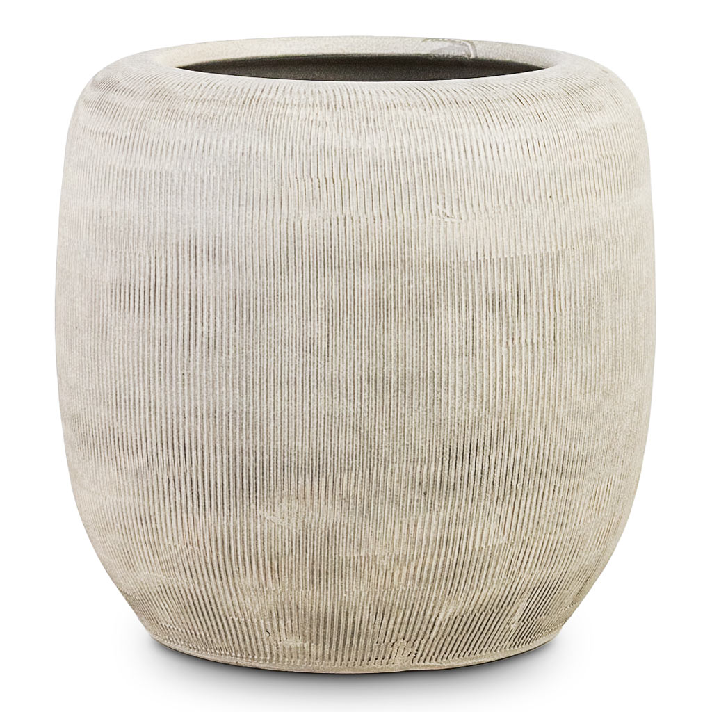 Roxan Pot Concrete - 26x24cm