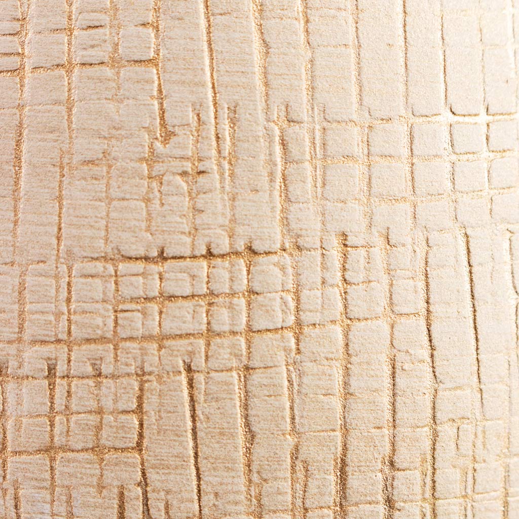 Ryan Pot Sand Gold Close Up