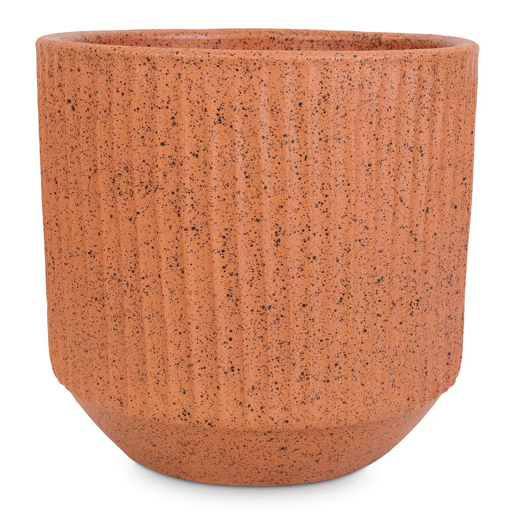 Solento Plant Pot - Terracotta Speckle
