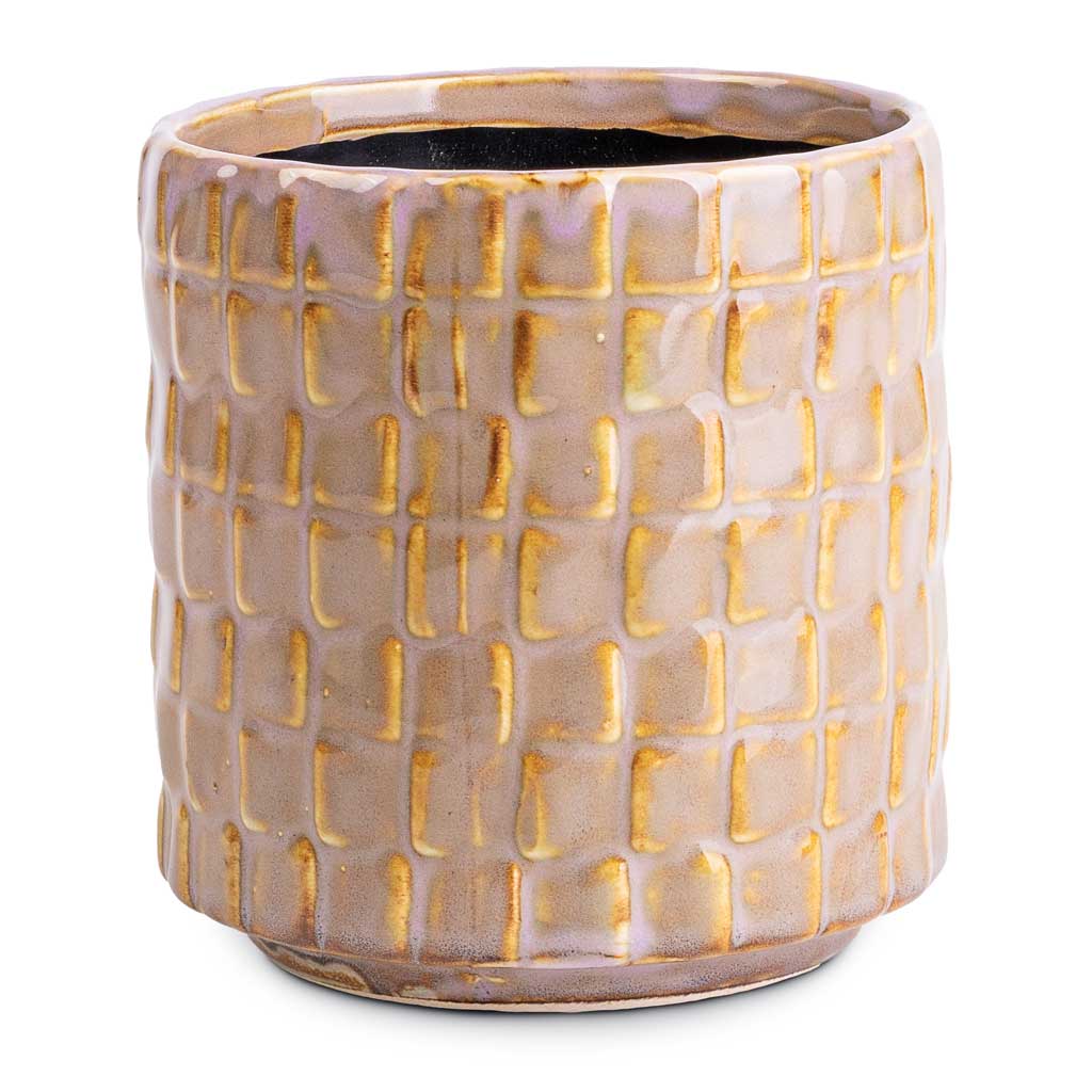 soft plant pots Stian Plant Pot - Soft Nougat - Quality Ceramic Plant Pots | Hortology