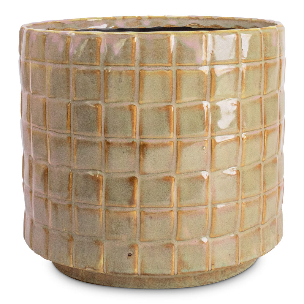 Stian Plant Pot - Soft Nougat - Large
