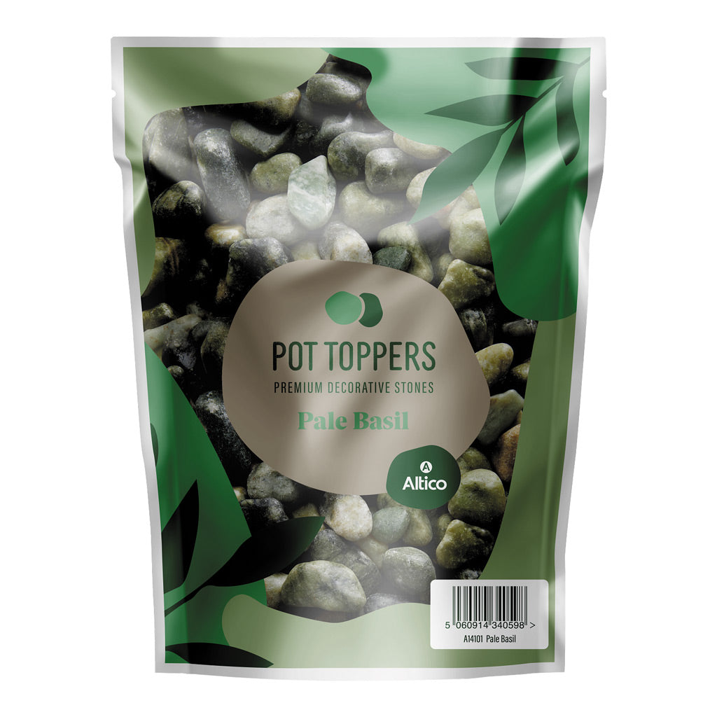 Stone Pot Topper Pouch - Pale Basil - Quality Pots | HORTOLOGY