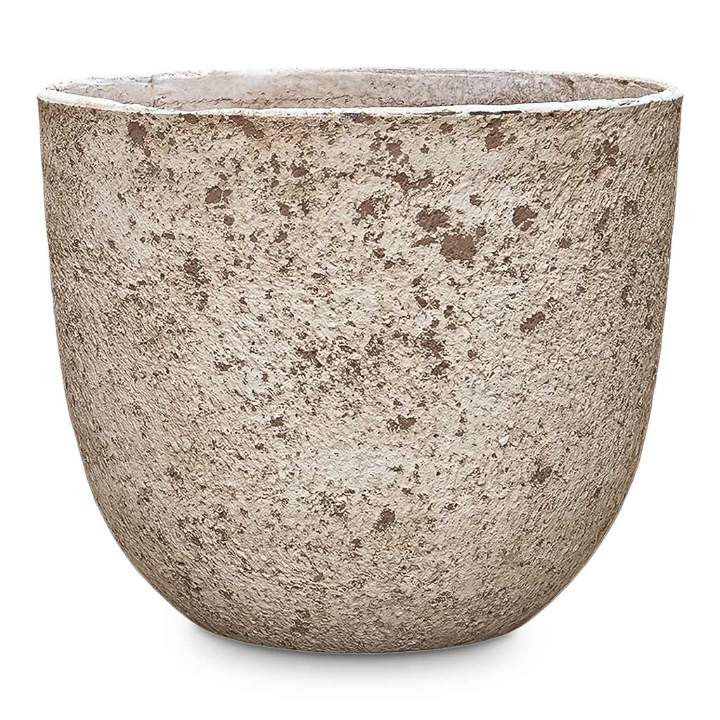 Sudetes Couple Planter Rustic Beige 36x30cm
