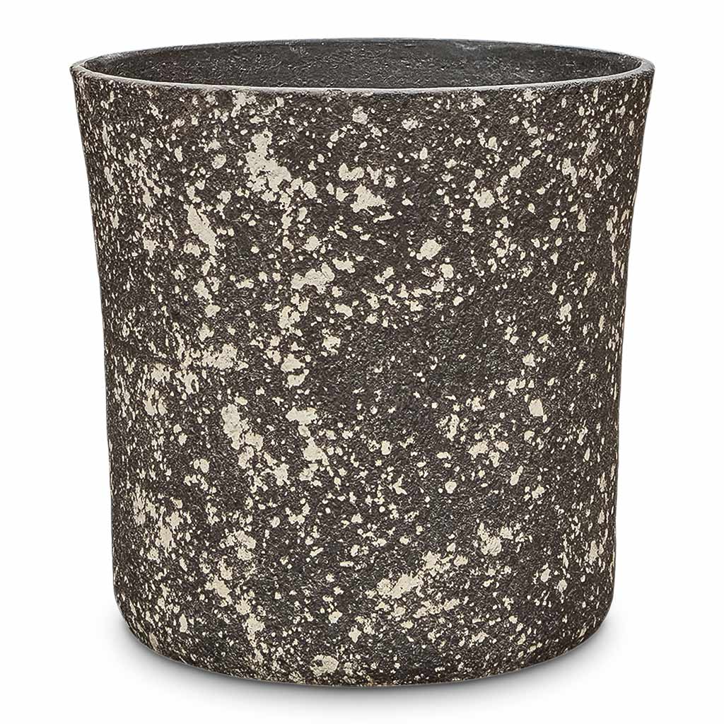 Sudetes Cylinder Planter Rustic Anthracite 37x37cm