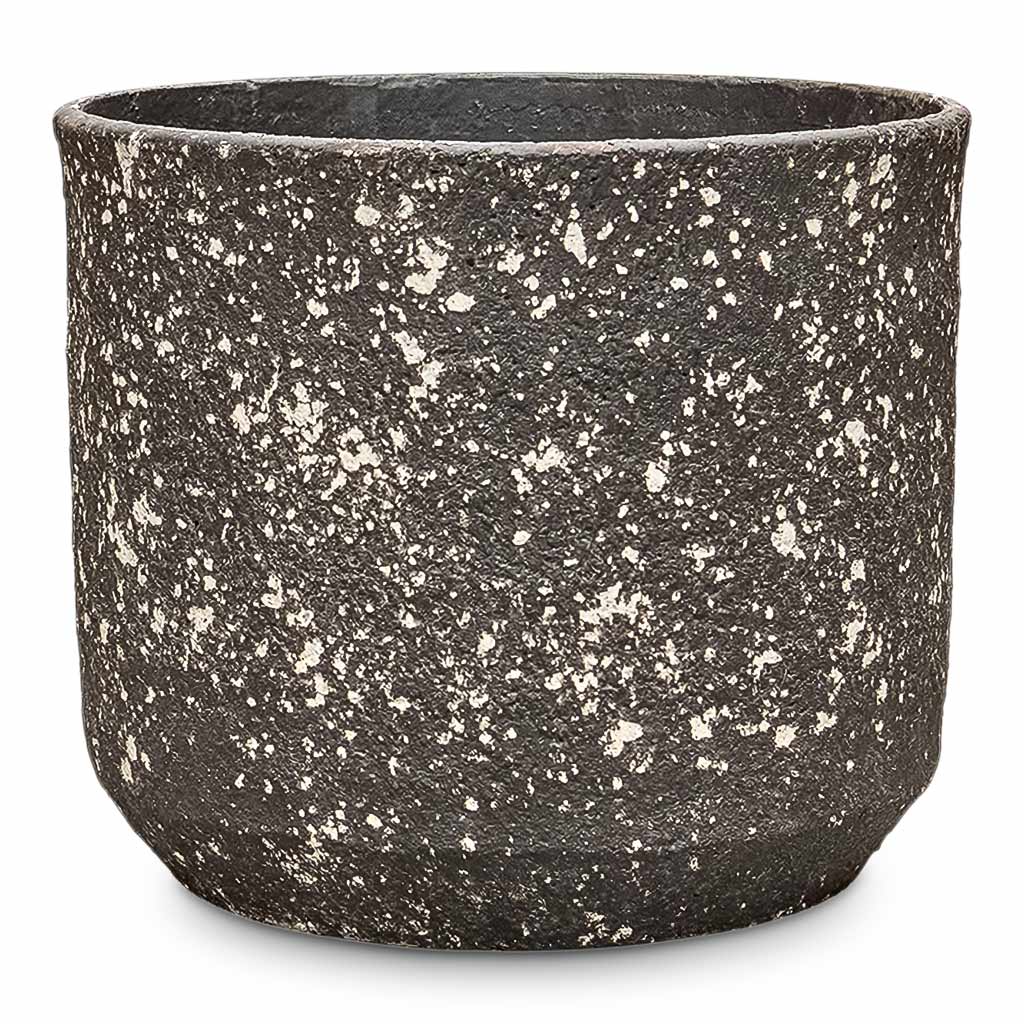Sudetes Darcy Planter Rustic Anthracite 37x31cm
