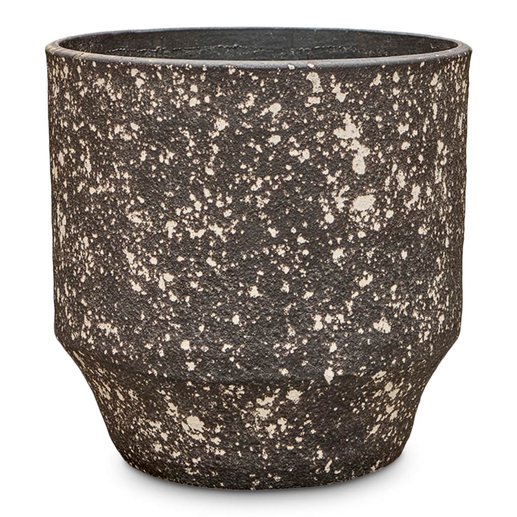 Sudetes Tube Planter Rustic Anthracite 35x35cm