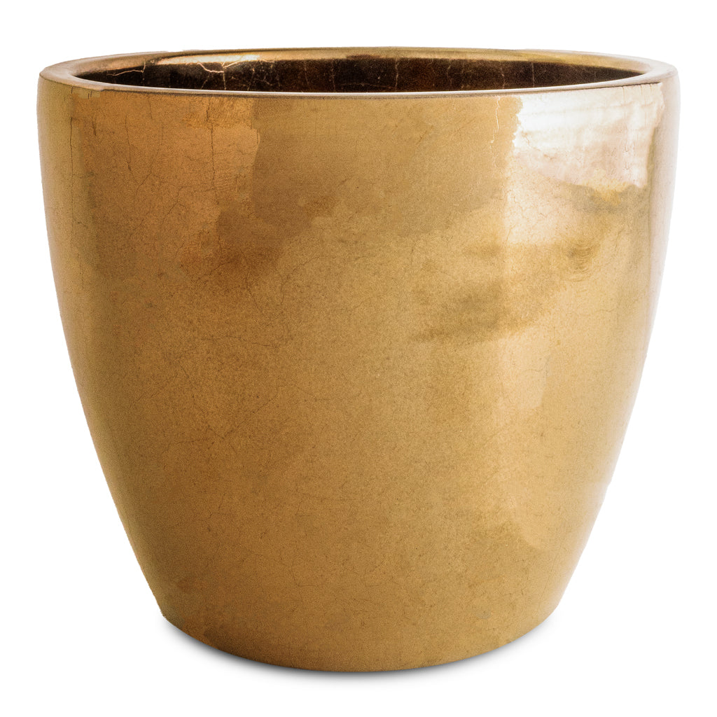 Sven Plant Pot - Gold - Quality Plant Pots | Hortology