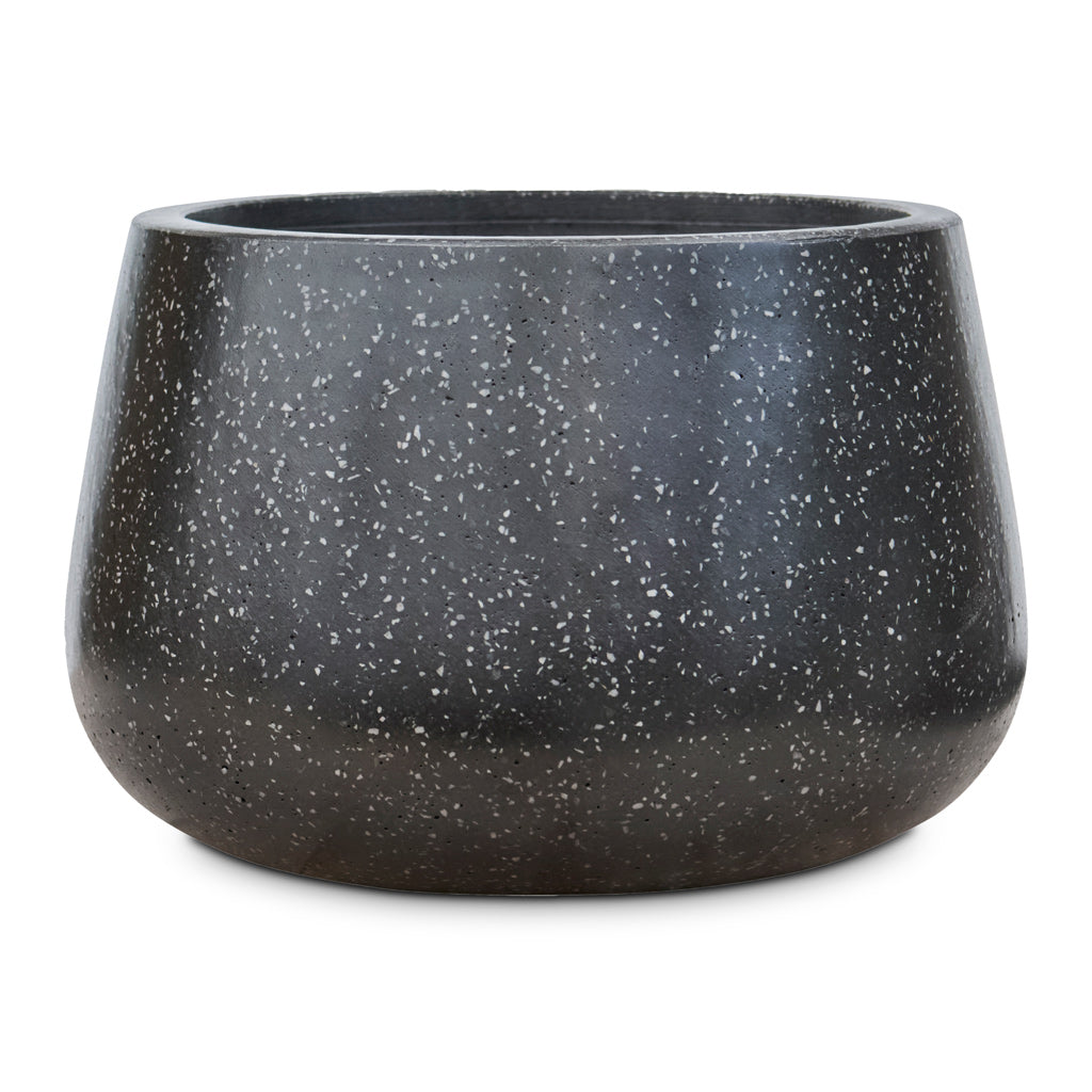 Terrazzo Darcy Planter - Black