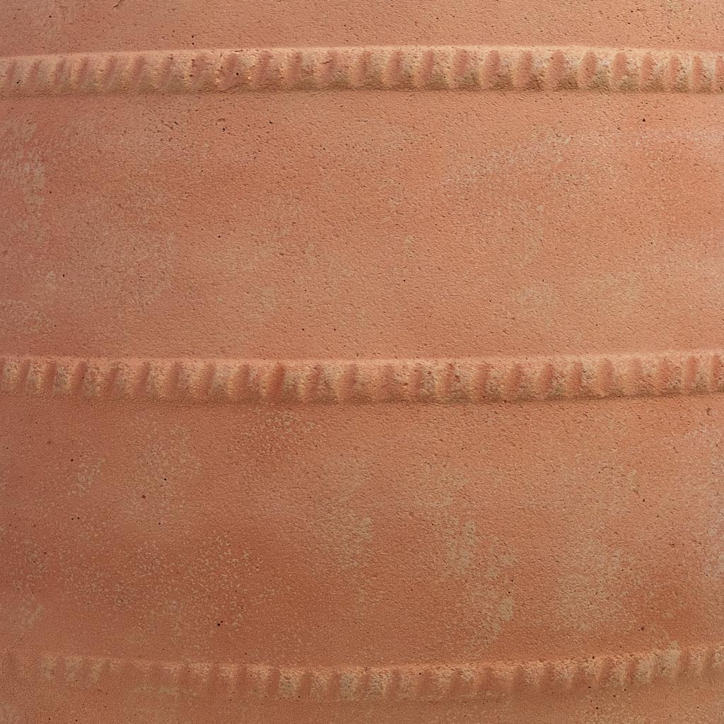 Treasure Nika Planter - Brick Orange Detailing