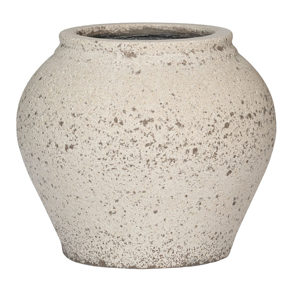 Zeus Mediterranean Planter - Chalk White