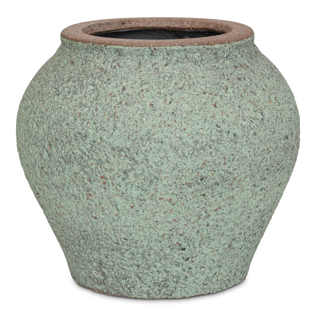 Zeus Mediterranean Planter Rustic Green 69x58cm
