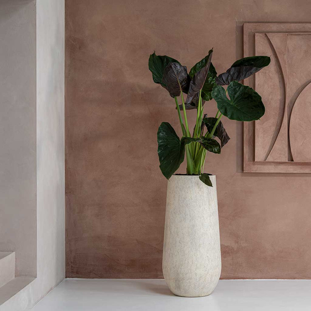 Mineral Travertine Cement Stone Planters