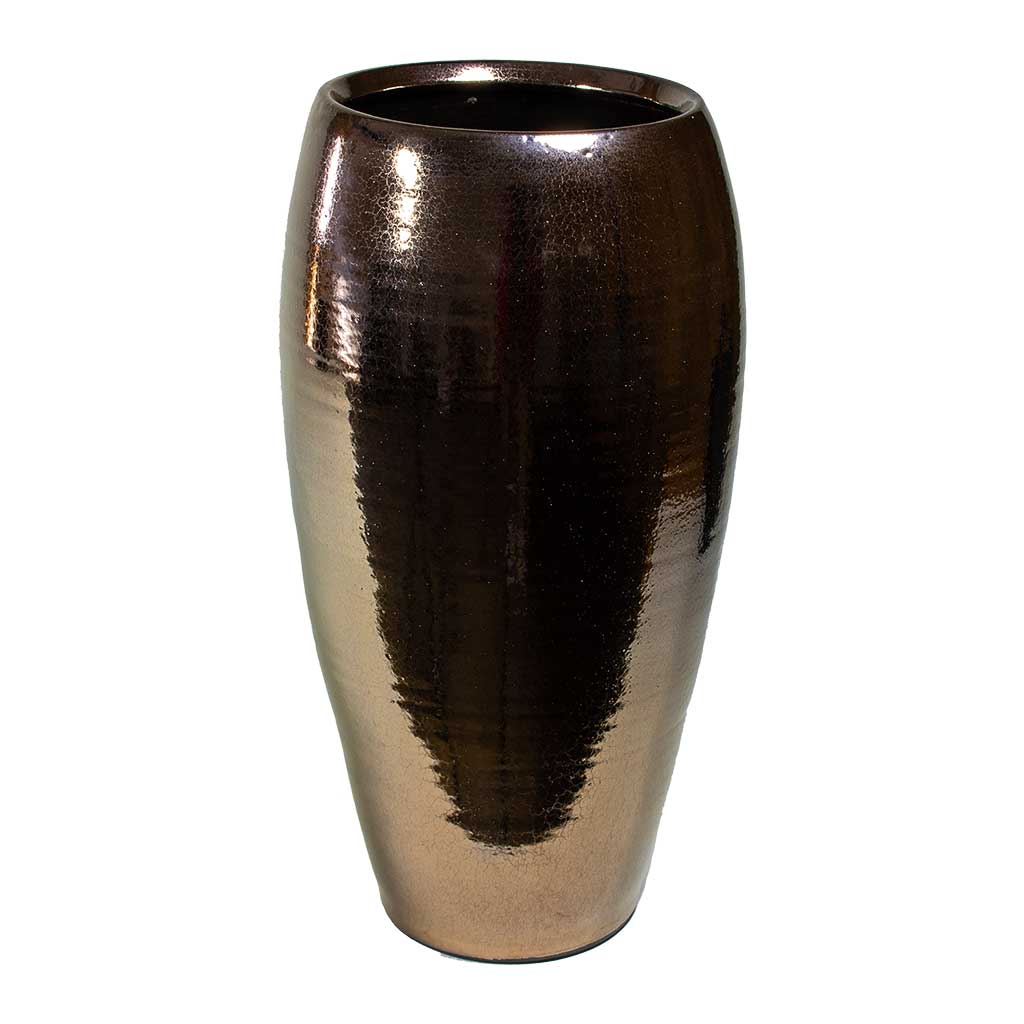 Amora Plant Vase - Black Gold - Large