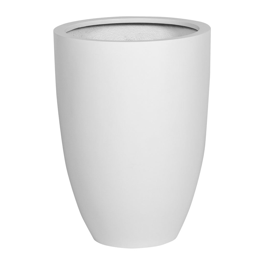 Ben Essentials Planter - Matt White Mid