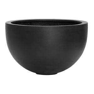 Bowl Natural Planter - Black 60cm