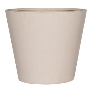 Bucket Refined Planter - Natural White 58cm