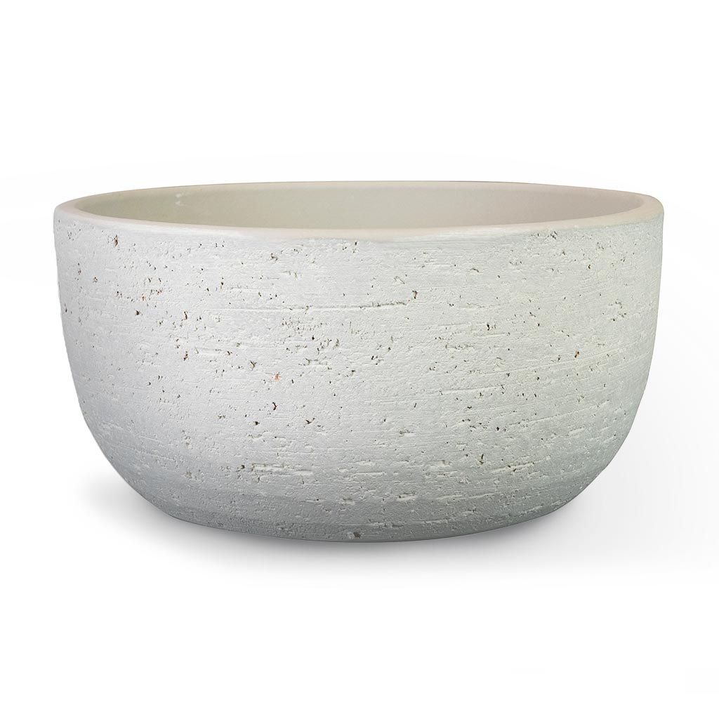 Cas Plant Bowl - Cool Grey