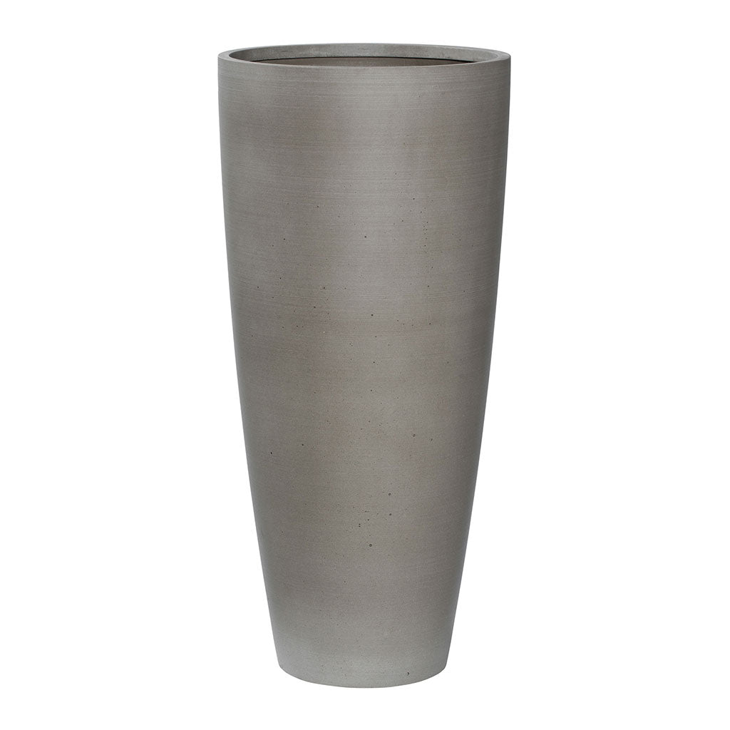 Dax Refined Tall Planter - Clouded Grey
