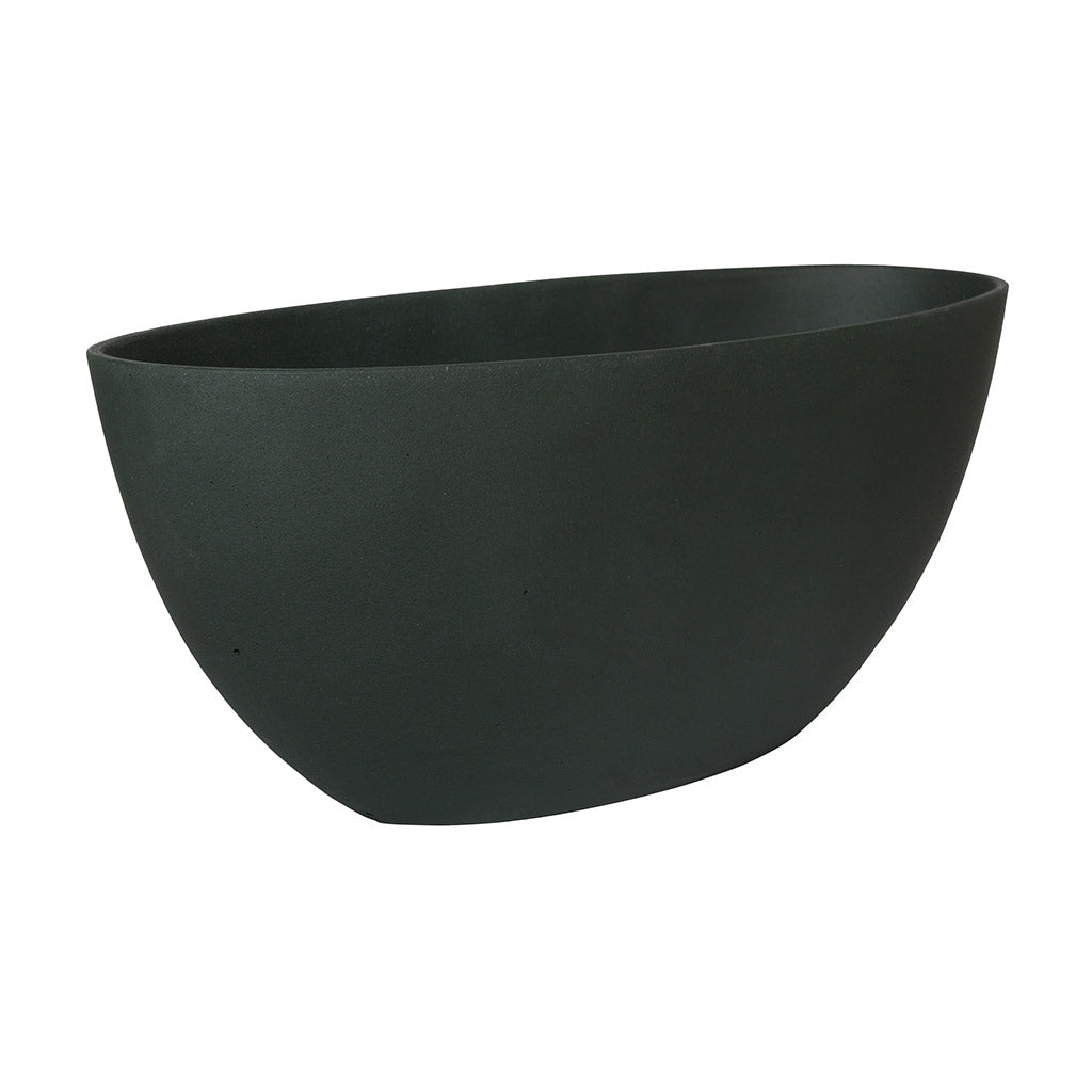 Dorant Refined Oval Plant Bowl - Pine Green | Hortology - HORTOLOGY