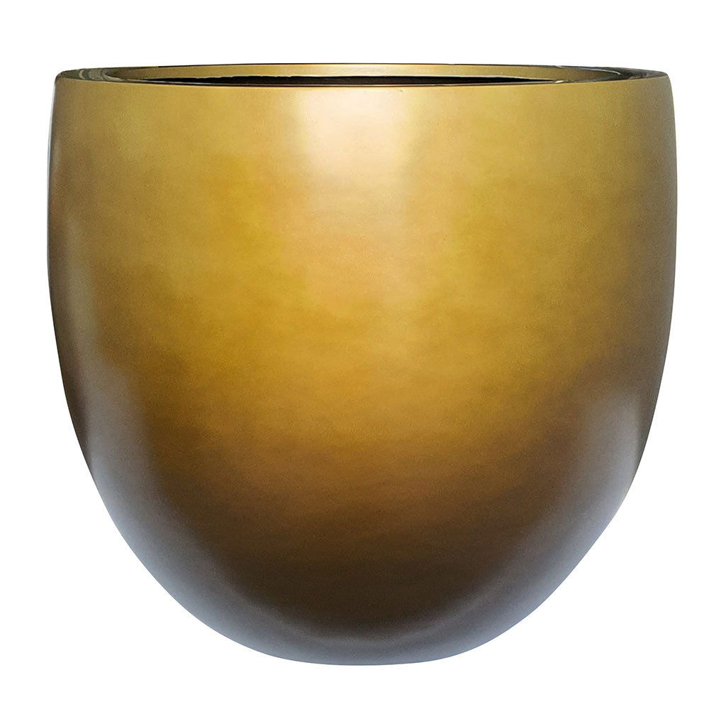 Gradient Balloon Planter - Matt Honey 70x68cm