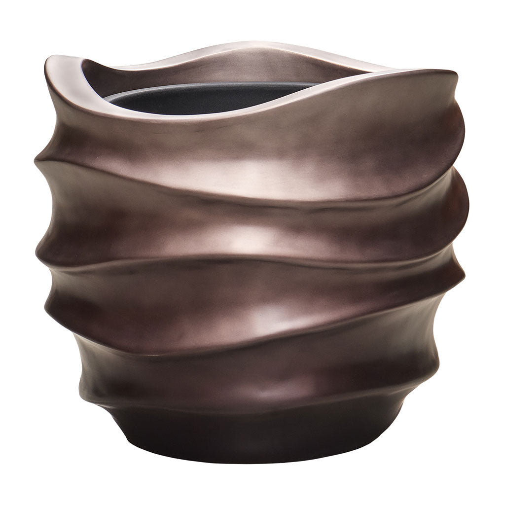 Gradient Lee Couple Planter - Matt Coffee 61x49cm