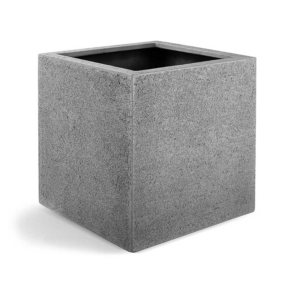 Struttura Cube Planter - Structured Light Grey