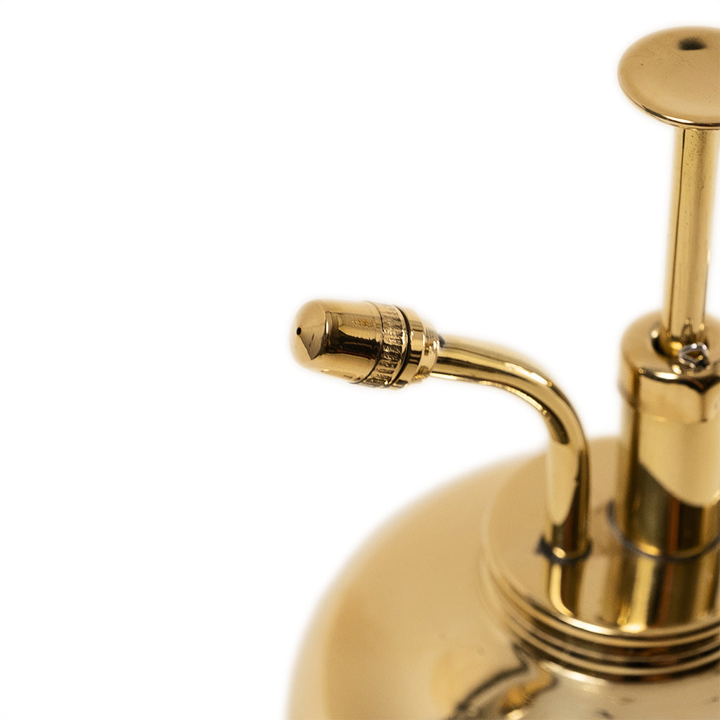 Haws Smethwick Spritzer in Brass Close-Up
