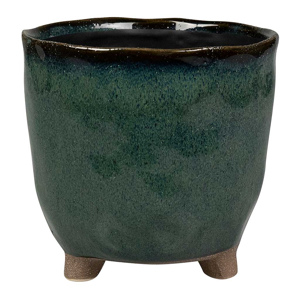 Kaat Plant Pot - Petrol - Medium