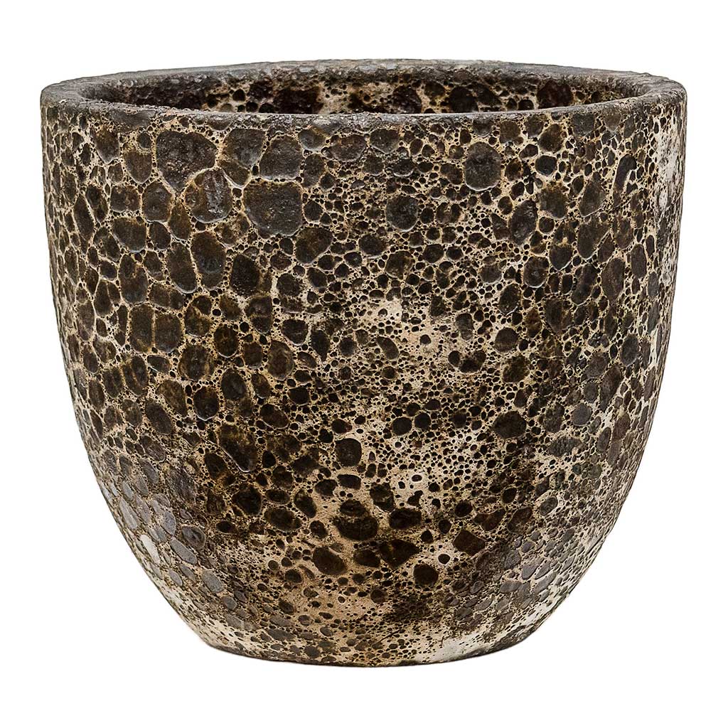 Lava Couple Relic Planter - Black - Quality Planters | Hortology