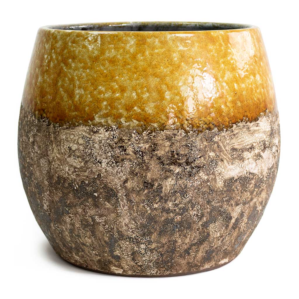 Lindy Plant Pot Ochre Large